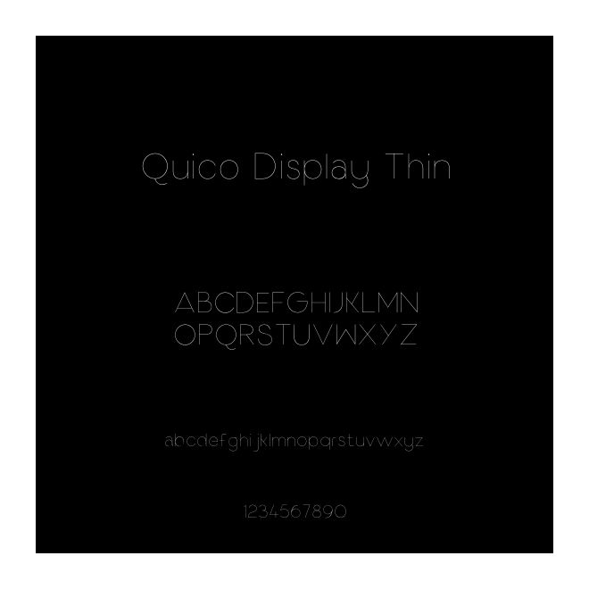 Quico Display Thin
