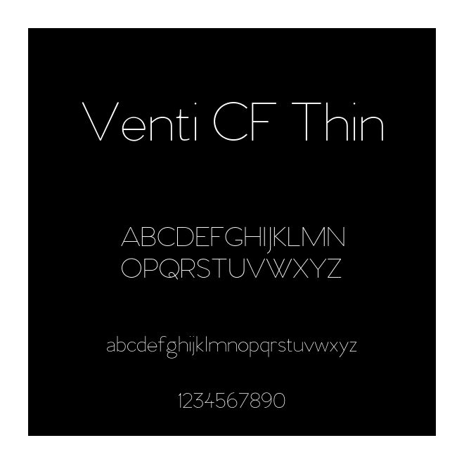 Venti CF Thin