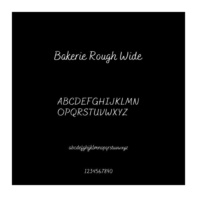 Bakerie Rough Wide