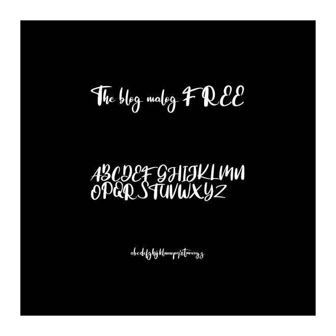 The blog malog FREE