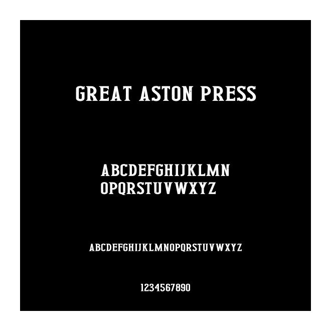 Great Aston Press