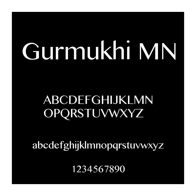 Gurmukhi MN