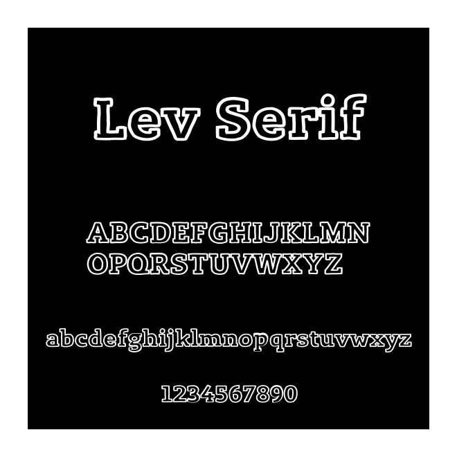 Lev Serif