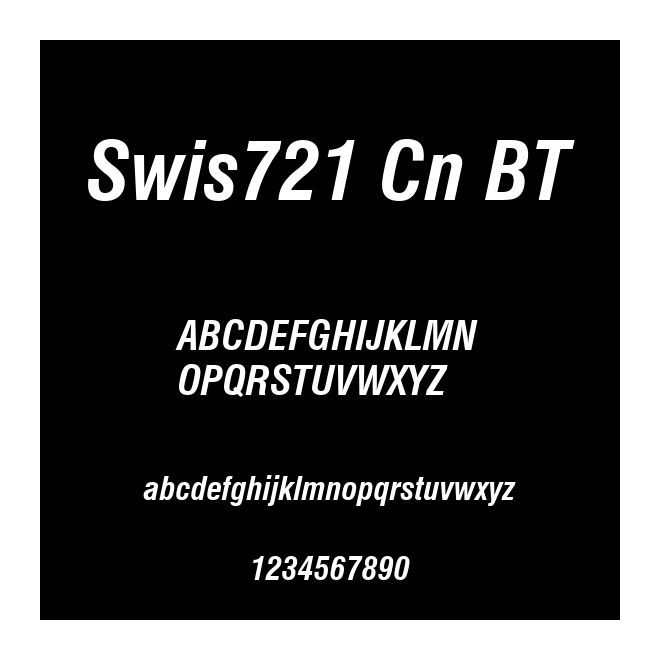 Swis721 Cn BT