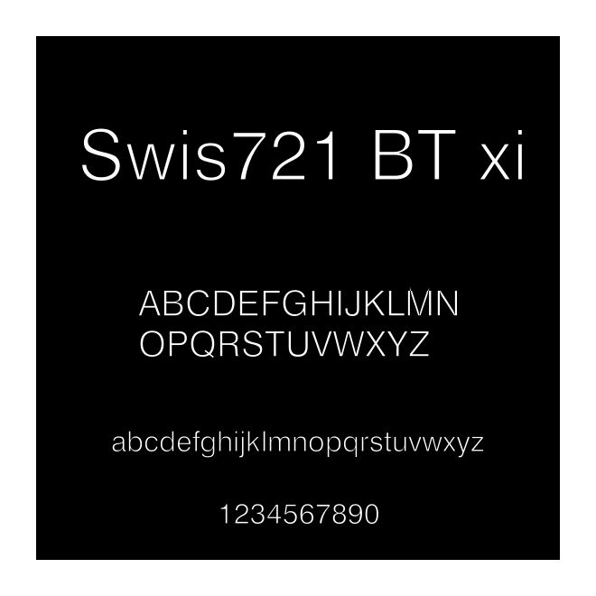 Swis721 BT xi