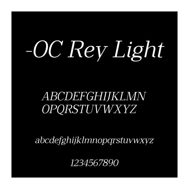 -OC Rey Light