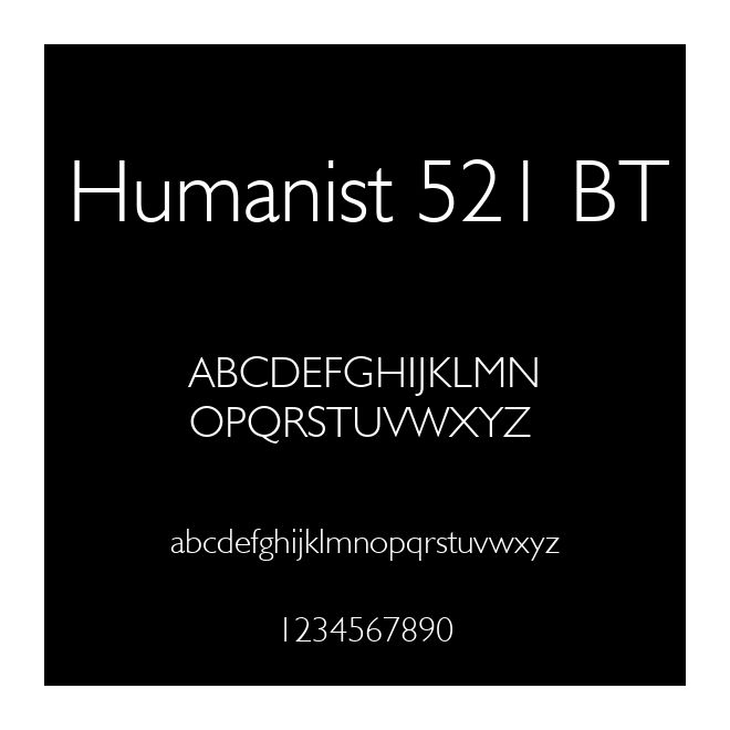 Humanist 521 BT