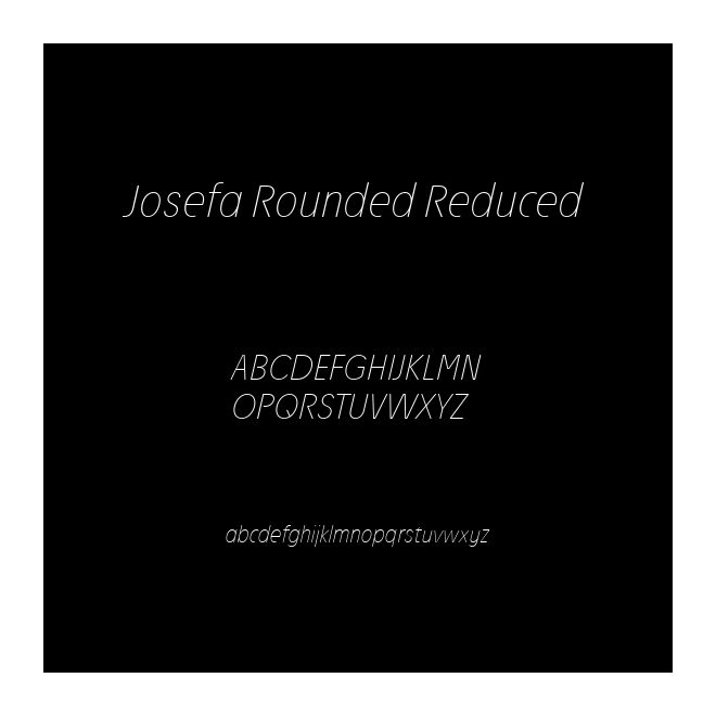 Josefa Rounded Reduced