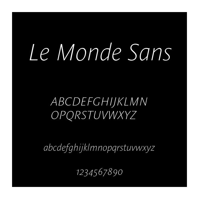 Le Monde Sans