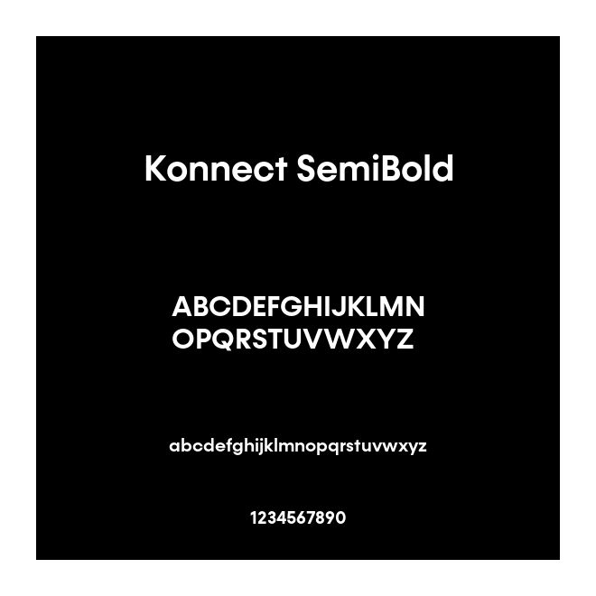 Konnect SemiBold