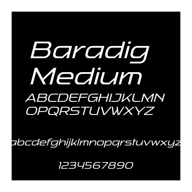 Baradig Medium