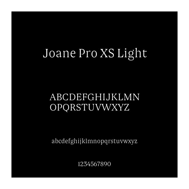 Joane Pro XS Light