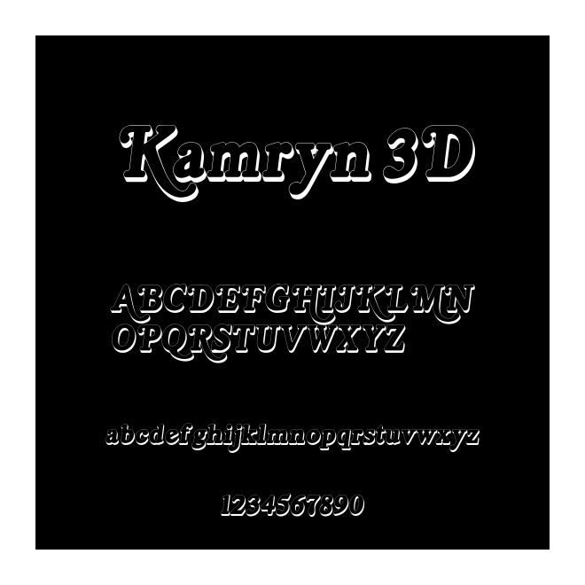 Kamryn 3D