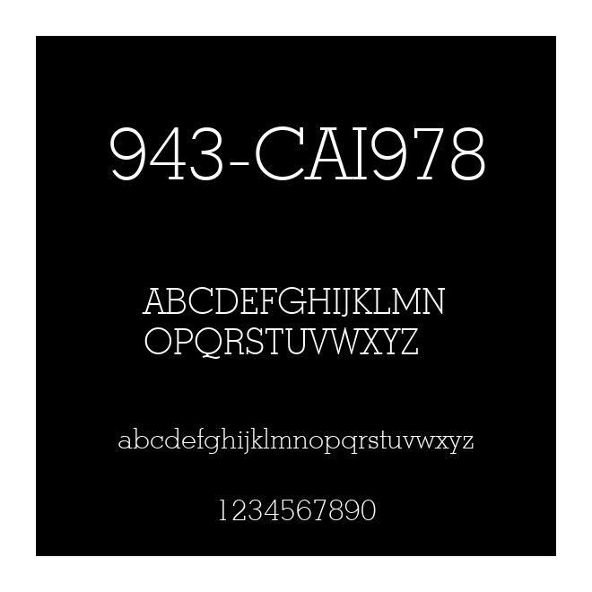 943-CAI978