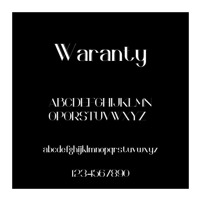 Waranty