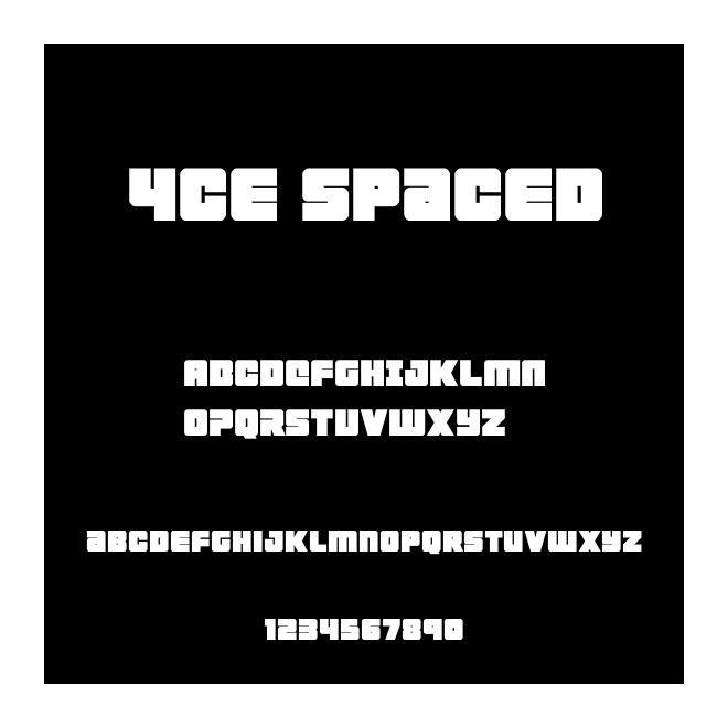 4ce Spaced
