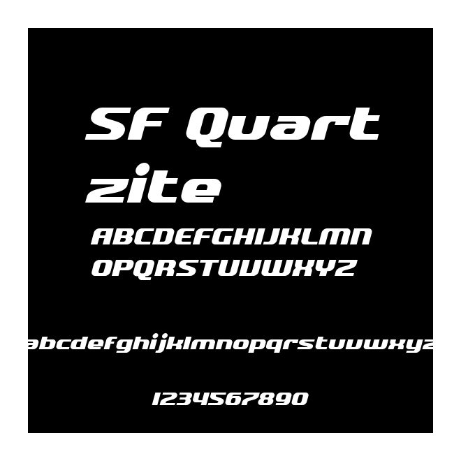 SF Quartzite