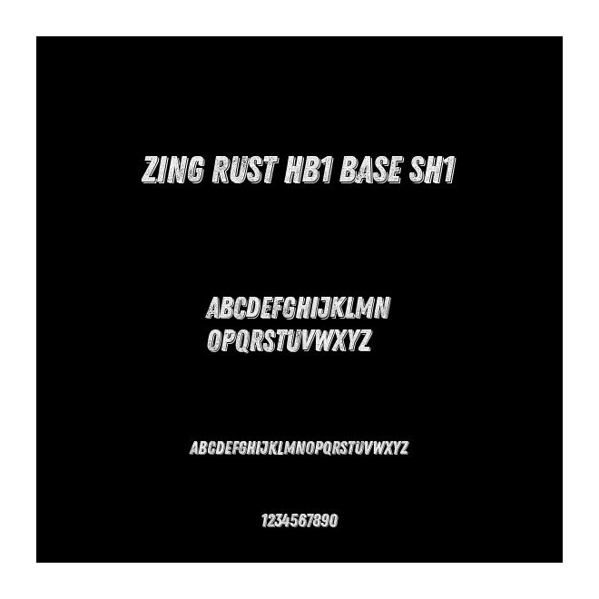 Zing Rust HB1 Base Sh1