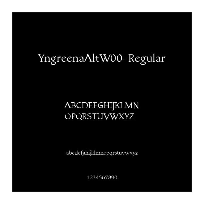 YngreenaAltW00-Regular