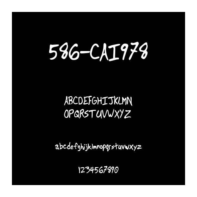 586-CAI978