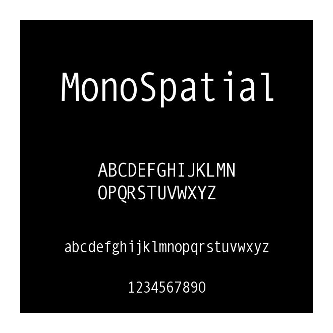 MonoSpatial