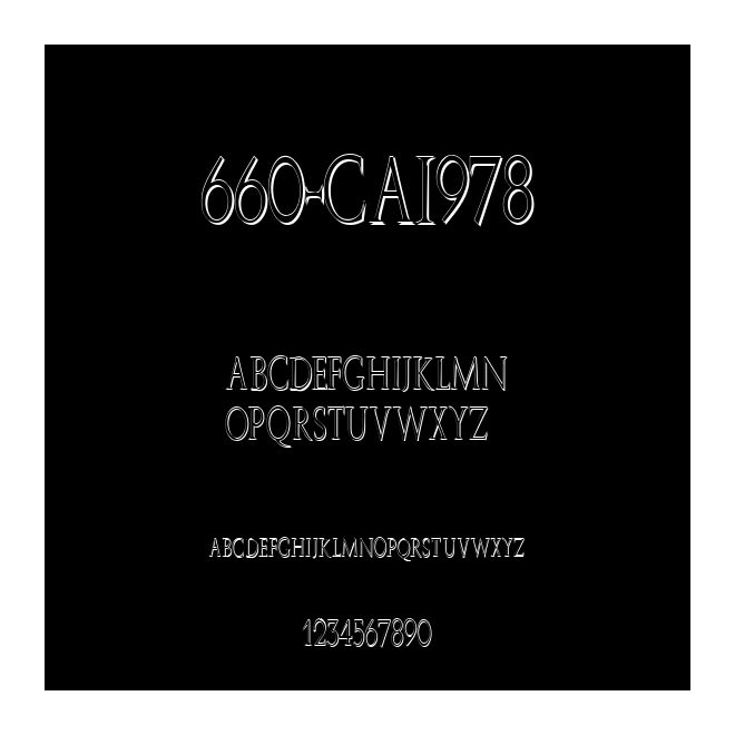 660-CAI978