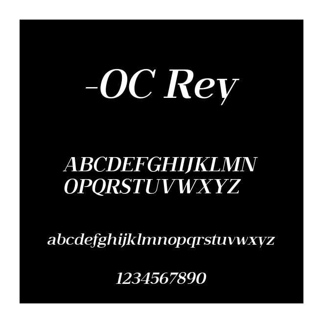 -OC Rey