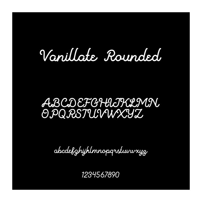 Vanillate Rounded