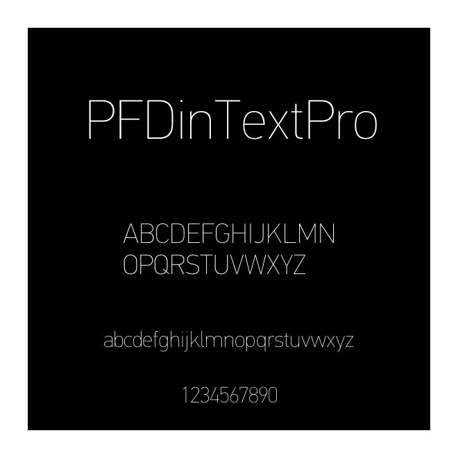 PFDinTextPro