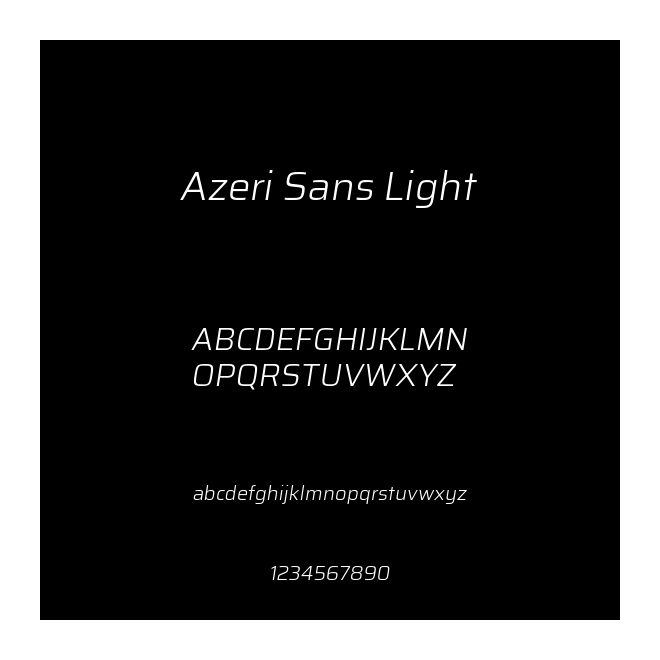 Azeri Sans Light