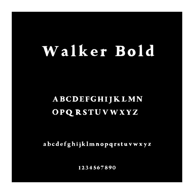 Walker Bold