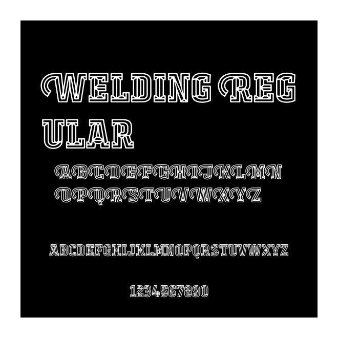 Welding Regular