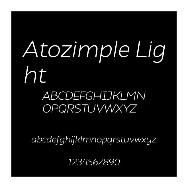 Atozimple Light