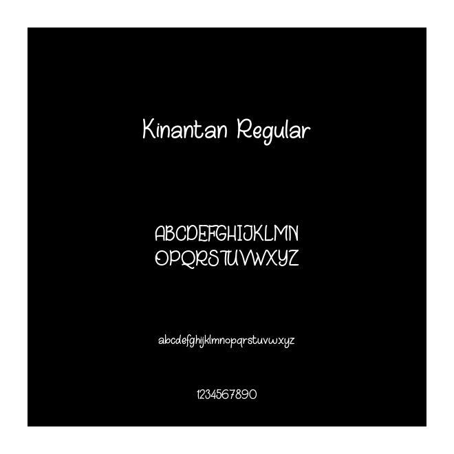 Kinantan Regular