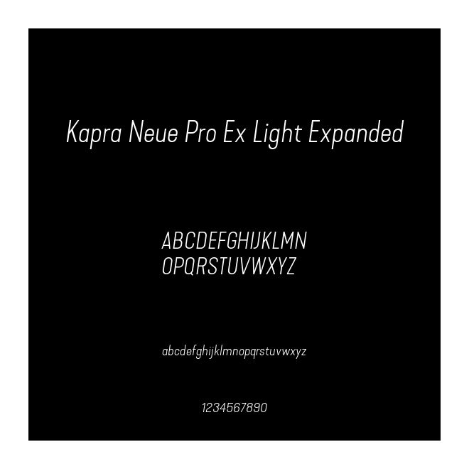 Kapra Neue Pro Ex Light Expanded