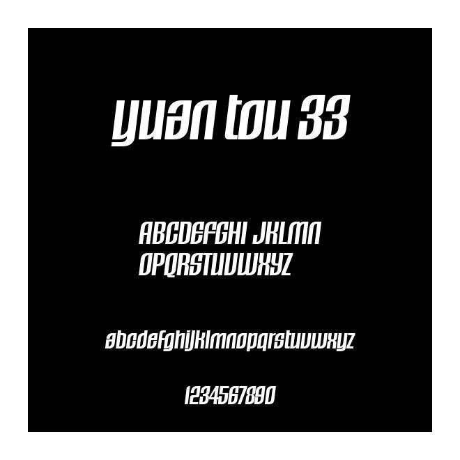 yuan tou 33