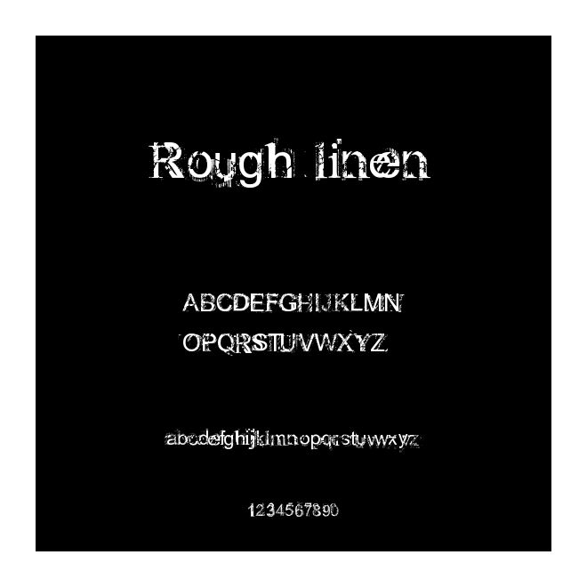 Rough linen