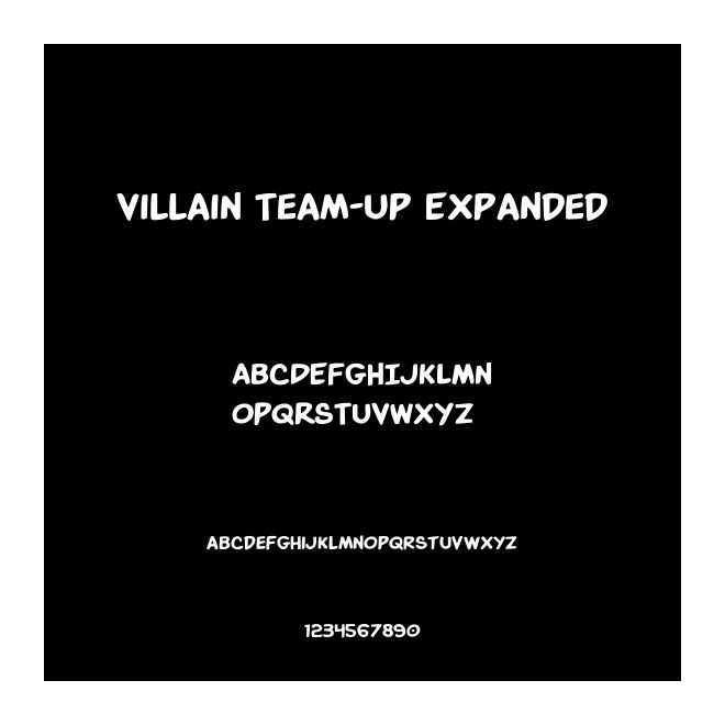 Villain Team-Up Expanded
