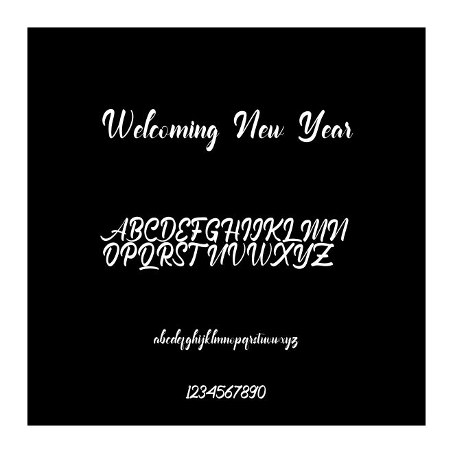 Welcoming New Year