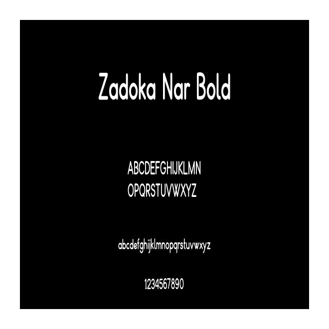 Zadoka Nar Bold