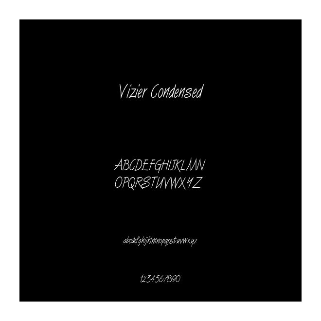 Vizier Condensed