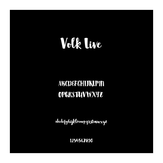 Volk Live