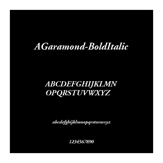 AGaramond-BoldItalic