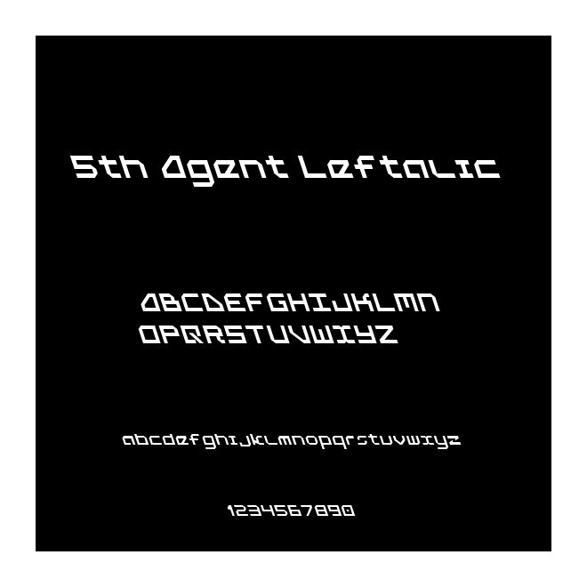 5th Agent Leftalic