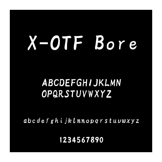 X-OTF Bore