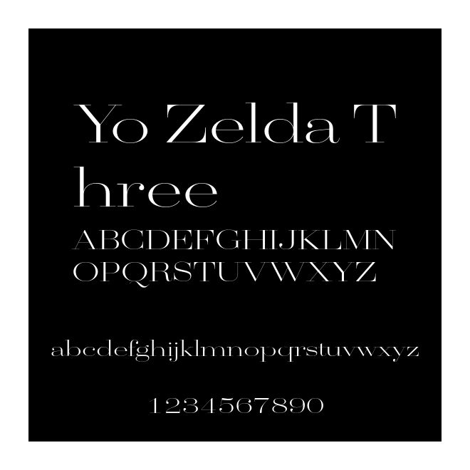 Yo Zelda Three
