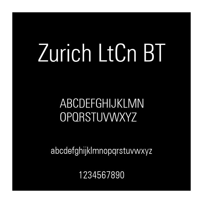 Zurich LtCn BT