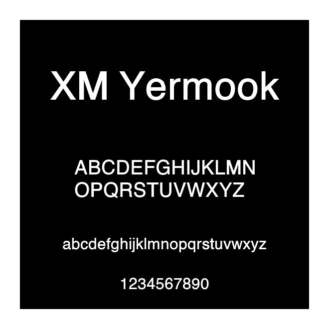 XM Yermook