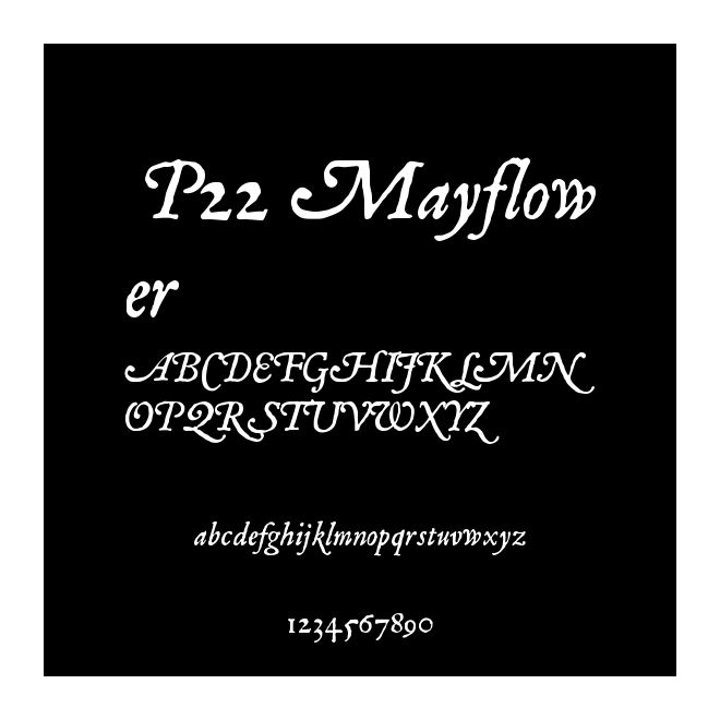  P22 Mayflower