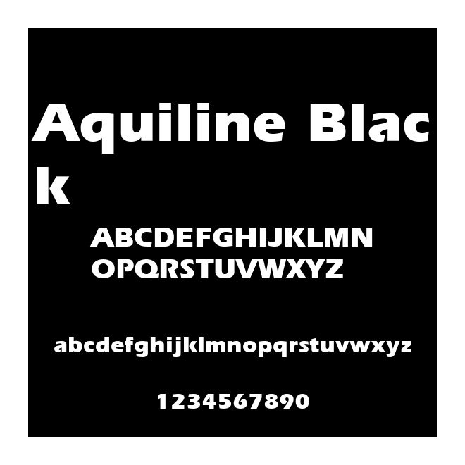 Aquiline Black